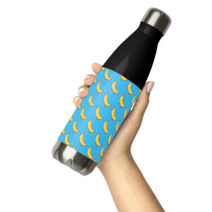 GAAN MET DIE BANAAN Stainless steel water bottle